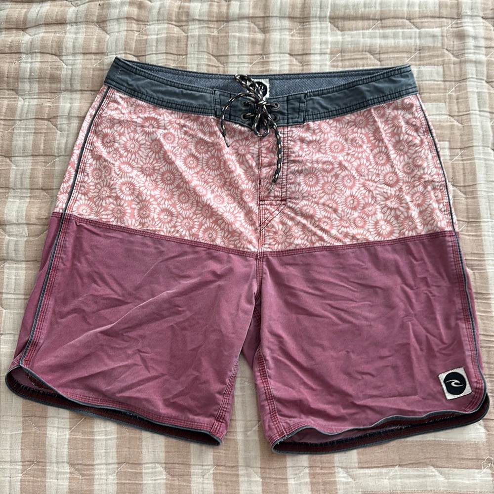 Retro Rip Curl Board Shorts Size 34